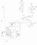 Part Location Diagram of 807435 Briggs and Stratton Screw